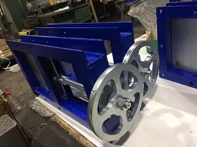 Затвор шиберный 3Ш-600х600-МЭП 